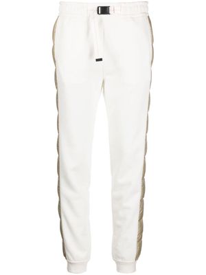 Parajumpers padded-panel detail trousers - White