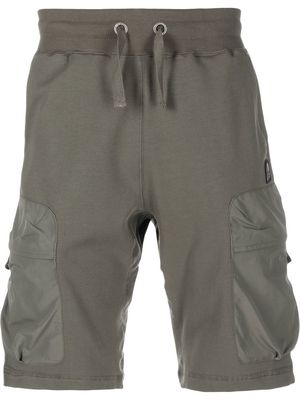 Parajumpers patch pocket track shorts - Green