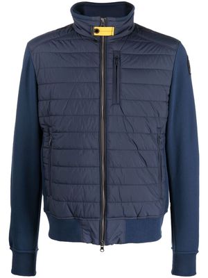 Parajumpers quilted-panel jacket - Blue