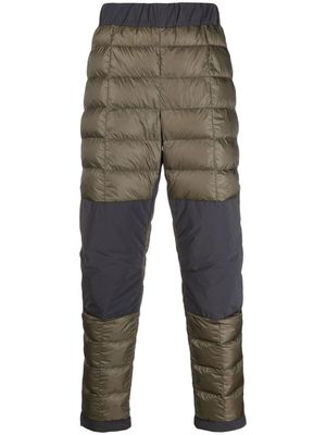 Parajumpers quilted puffer trousers - Green