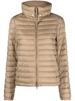 Parajumpers quilted zipped puffer jacket - Brown