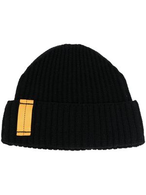 Parajumpers ribbed-knit wool beanie - Black