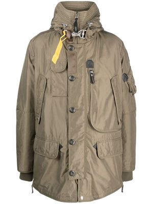 Parajumpers Right Hand Masterpiece hooded coat - Green