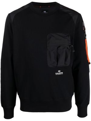 Parajumpers Sabre cargo-pocket sweatshirt - Black