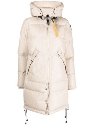 Parajumpers throat-latch hooded raincoat - Neutrals
