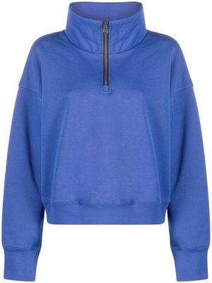 Parajumpers zip-fastening long-sleeve sweatshirt - Blue