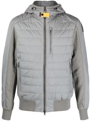 Parajumpers zip-up hooded padded jacket - Grey
