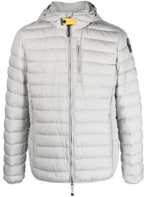 Parajumpers zip-up quilted down jacket - Grey