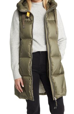 Parajumpers Zuly Long Puffer Vest in Toubre