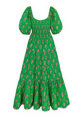 Parakeet Blossom Angelina Dress