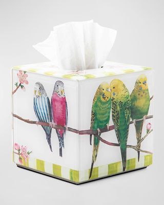 Parakeet Boutique Tissue Box Cover