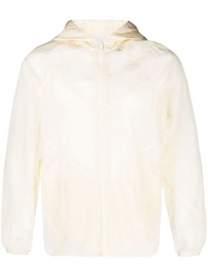 Paria Farzaneh Pastry semi-sheer lightweight jacket - White