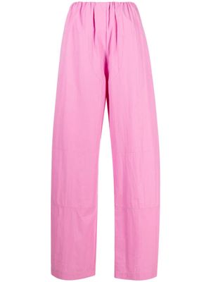 Paris Georgia Cocoon parachute wide-leg trousers - Pink