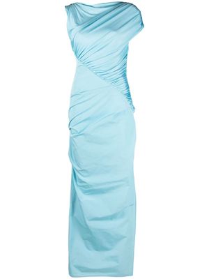 Paris Georgia Kaya panelled maxi dress - Blue