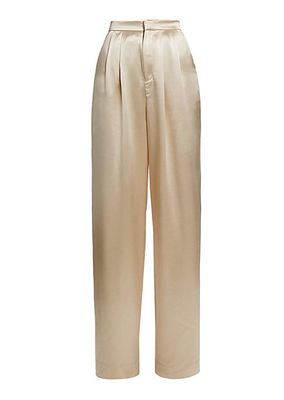 Paris Pleated-Front Trousers
