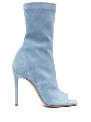 Paris Texas Amanda 105mm ankle boots - Blue