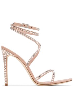 Paris Texas Holly Zoe 105mm embellished sandals - Neutrals