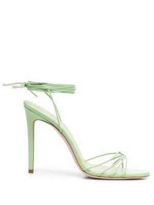 Paris Texas Nicole lace-up 120mm sandals - Green