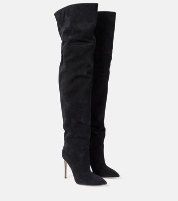 Paris Texas Suede over-the-knee boots