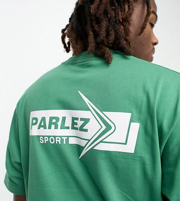 Parlez Capri T-shirt in green - Exclusive to ASOS