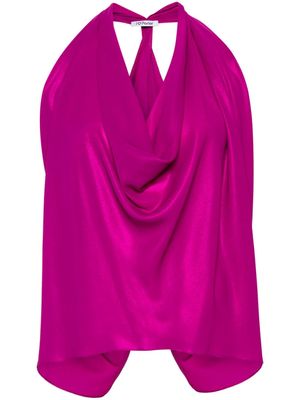 Parlor Passion draped top - Pink