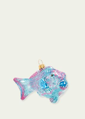 Parrot Fish Christmas Ornament