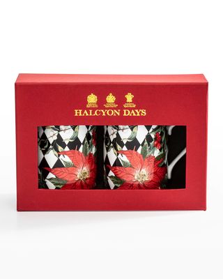 Parterre With Poinsettia Mug Set