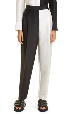 PARTOW Bacall Colorblock Pants in Domino