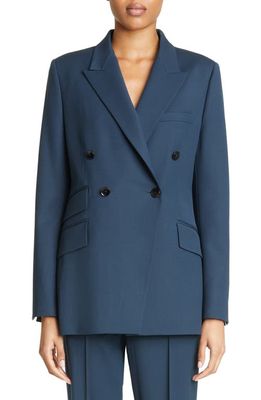 PARTOW Julien Double Breasted Blazer in Teal