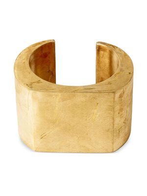 Parts of Four Crescent Plane cuff bracelet - Gold