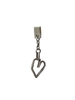 Parts of Four Jazz's Heart drop earring - Silver