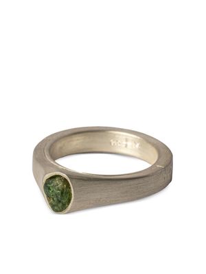 Parts of Four Sistema peridot matte sterling-silver ring