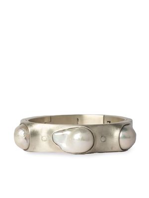 Parts of Four Sistema v2 baroque pearl bracelet - Silver