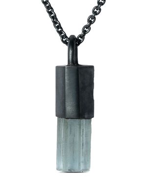 Parts of Four Talisman pendant necklace - Black