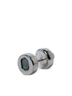 Parts of Four tiny stud earrings - Silver