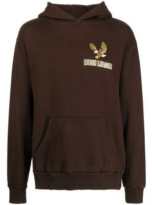 Pasadena Leisure Club Bush League long-sleeve hoodie - Brown