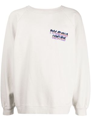 Pasadena Leisure Club logo-print cotton sweatshirt - Grey
