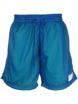 Pasadena Leisure Club mesh sports shorts - Blue