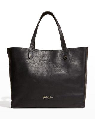 Pasadena Smooth Leather Shopper Tote Bag