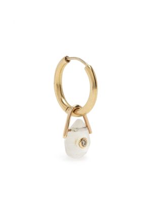 Pascale Monvoisin Orso crystal-embellished hoop earring - Gold