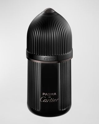 Pasha de Cartier Noir Absolute Eau de Parfum, 3.4 oz.