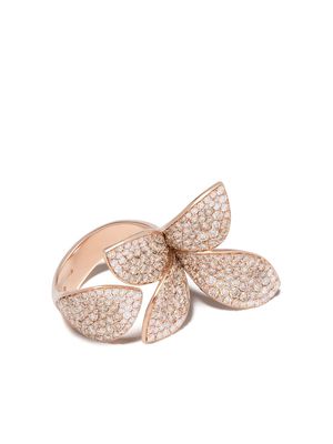 Pasquale Bruni 18kt rose gold Giardini Segreti diamond ring - Pink