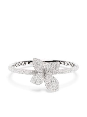 Pasquale Bruni 18kt white gold Giardini Segreti diamond bracelet - Silver