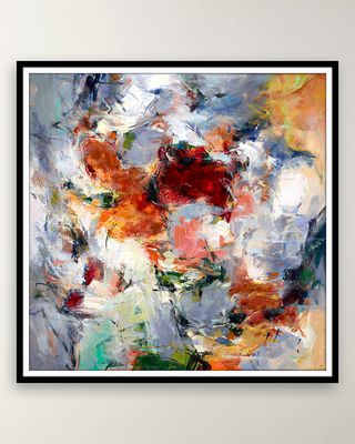 "Passionate Floral Movement" Giclee