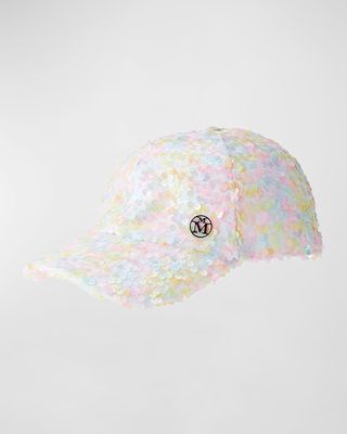 Pastel Sequins Baseball Hat