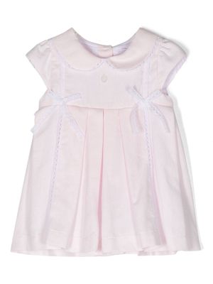 Patachou bow-detail polo dress - Pink