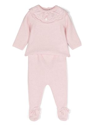 Patachou knitted two-piece set - Pink