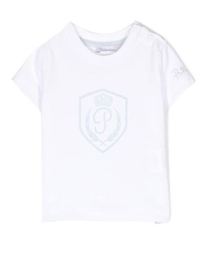 Patachou logo-print T-shirt - White