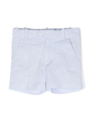 Patachou off-centre fastening shorts - Blue