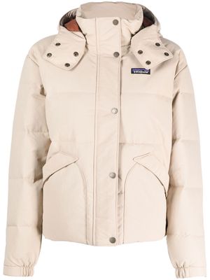 Patagonia Downdrift hooded puffer jacket - Neutrals